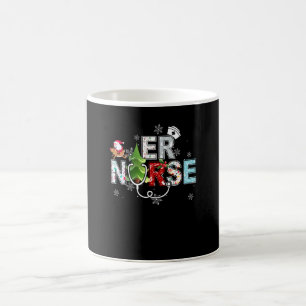 Taza De Café Enfermera de Urgencias Estetoscopio Adorno de Navi