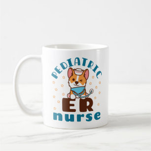 Taza De Café Enfermera de urgencias pediátricas