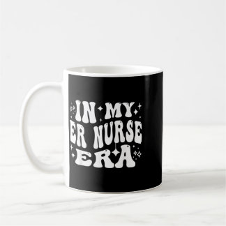 Taza De Café Enfermera de Urgencias Vibes Divertido Retro Sala