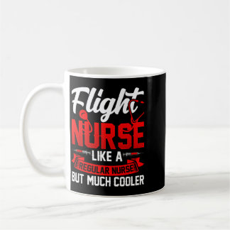Taza De Café Enfermera de vuelo médico de vuelo enfermera de vu