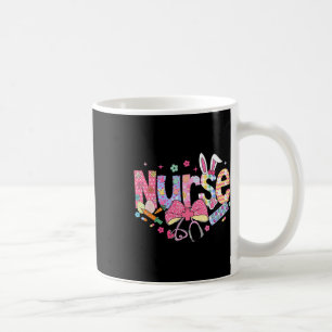 Taza De Café Enfermera Día de Pascua Cute Coquette Stethoscope
