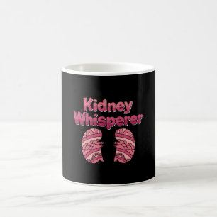 Taza De Café Enfermera diálisis Riñon Whisperer Nefrología Tech