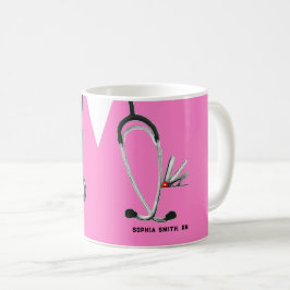 Taza De Café Enfermera divertida