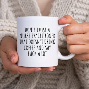 Taza De Café Enfermera divertida practicante Regalo médico Grad
