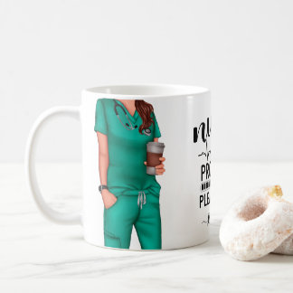 Taza De Café Enfermera en curso Café personalizado Mug
