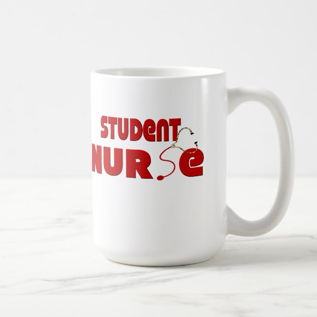 Taza De Café Enfermera estudiantil (Derecha)