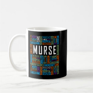 Taza De Café Enfermera masculina Enfermera Murse Día Internacio