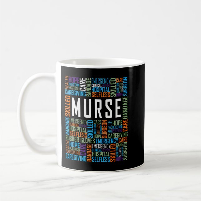 Taza De Café Enfermera masculina Enfermera Murse Día Internacio (Izquierda)
