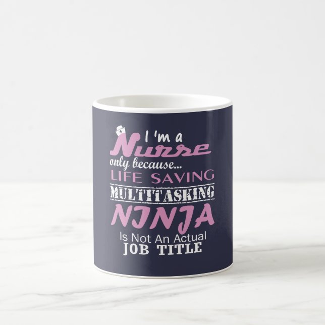 Taza De Café Enfermera Ninja (Centro)