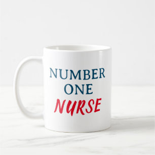 Taza De Café Enfermera número uno