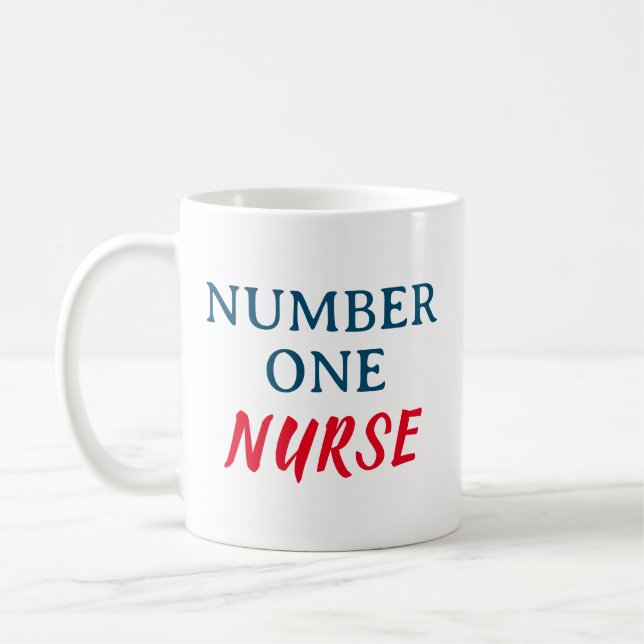 Taza De Café Enfermera número uno (Izquierda)
