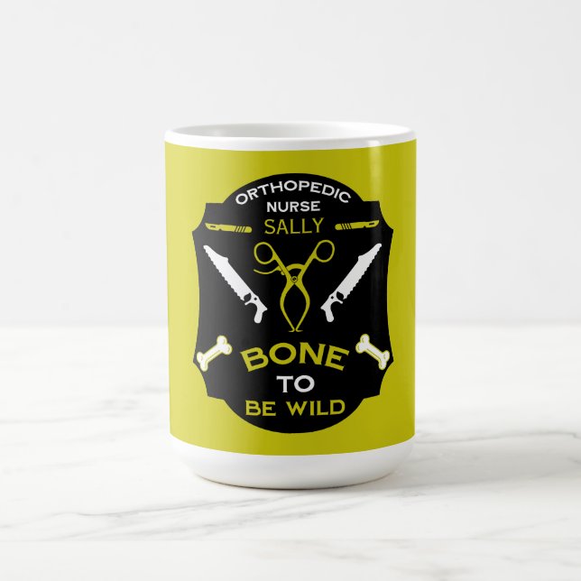 Taza De Café Enfermera ortopeda (Centro)