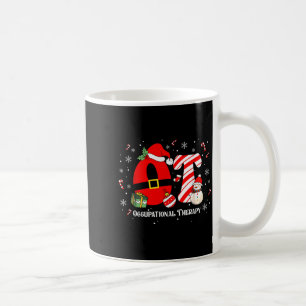 Taza De Café Enfermera Ot Divertida Santa Terapia Ocupacional N