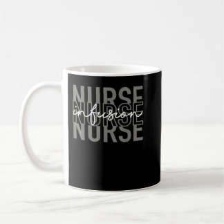 Taza De Café Enfermera para perfusión Terapia intravenosa oncol