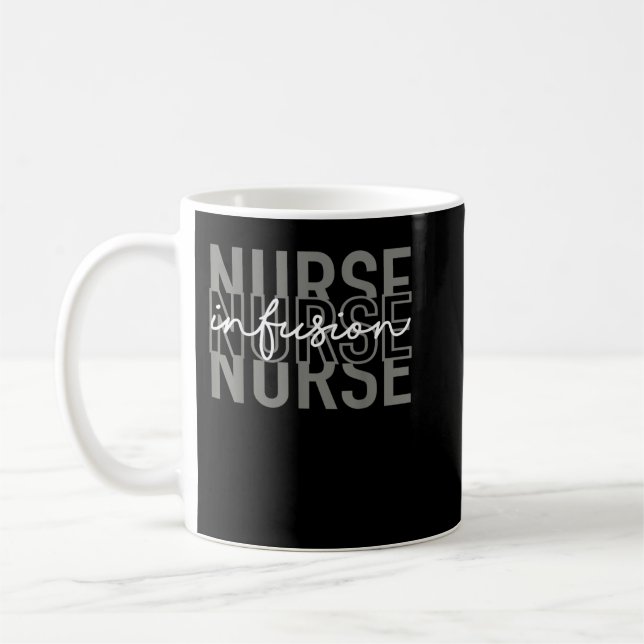 Taza De Café Enfermera para perfusión Terapia intravenosa oncol (Izquierda)