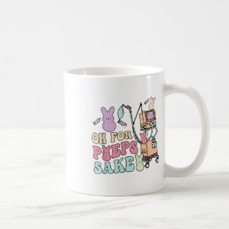 Taza De Café Enfermera Pascua Med Surg Icu Peds Picu Enfermera 