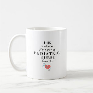 Taza De Café Enfermera Pediátrica