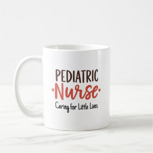 Taza De Café Enfermera Pediátrica – Cuidando Vidas Pequeñas