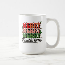 Taza De Café Enfermera pediátrica de Navidad