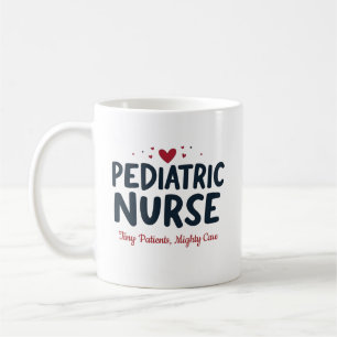 Taza De Café Enfermera Pediátrica – Pequeños Pacientes, Cuidado
