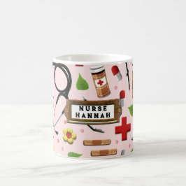 Taza De Café Enfermera personalizada de café Mug