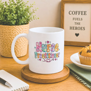 Taza De Café Enfermera Practicante Retro