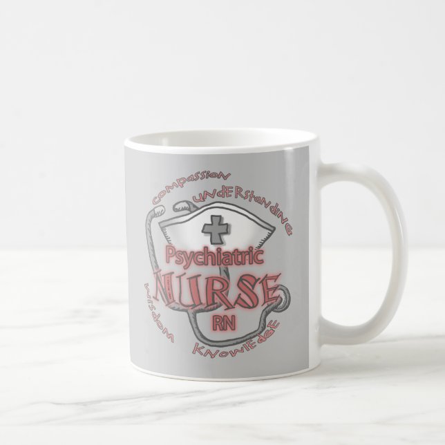 Taza De Café Enfermera psiquiátrica Axiom (Derecha)