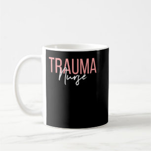 Taza De Café Enfermera psiquiátrica de trauma Enfermera con mat