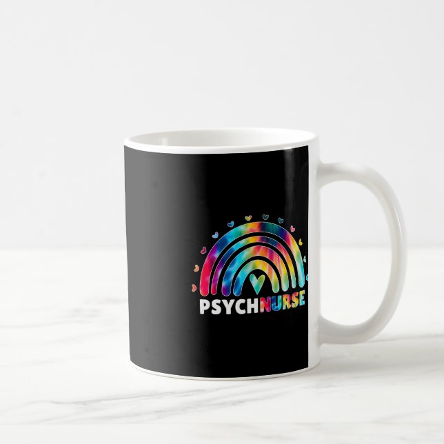 Taza De Café Enfermera Psiquiátrica Enfermería de tinte Psiquiá (Derecha)