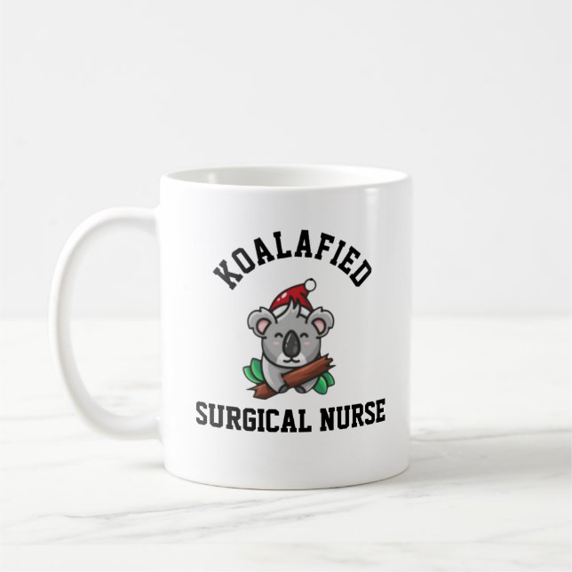 Taza De Café Enfermera quirúrgica de Koalafied (Izquierda)