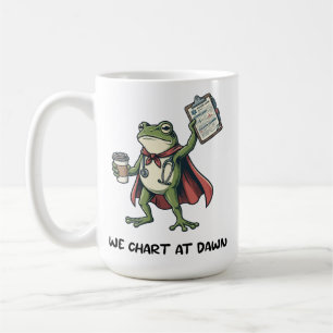 Taza De Café Enfermera Rana Divertida Nosotros Graficamos al Am