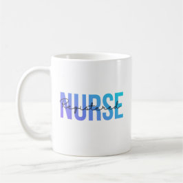 Taza De Café Enfermera Registrada