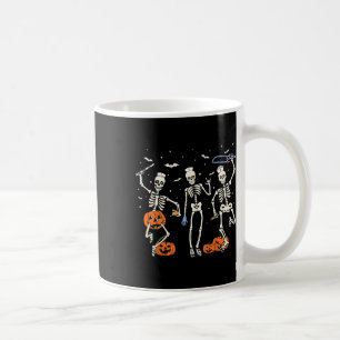 Taza De Café Enfermera Skeleton Halloween Healthcare 2