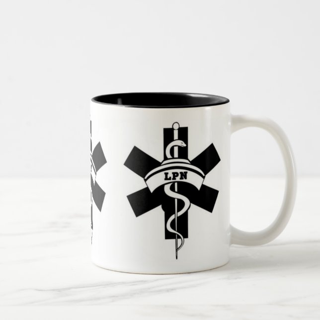 Taza De Café Enfermeras de LPN (Derecha)
