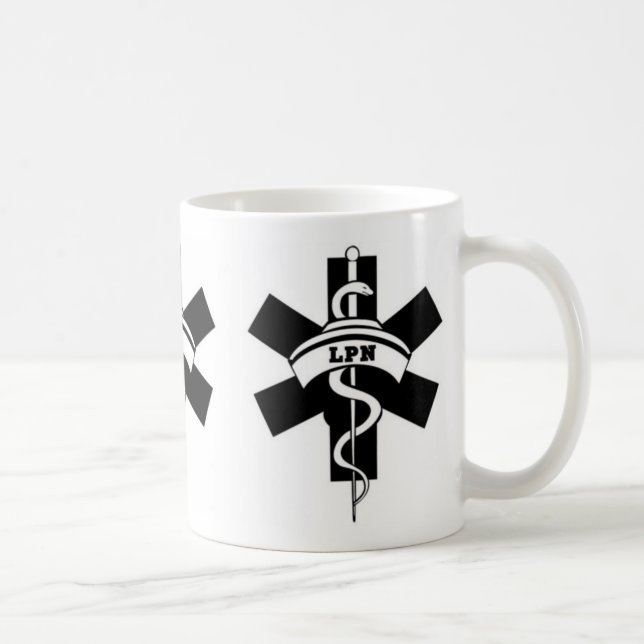 Taza De Café Enfermeras de LPN (Derecha)