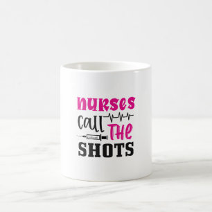Taza De Café Enfermeras De Regalo De Enfermeras Llaman A Los Di