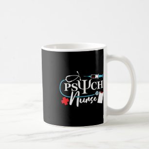 Taza De Café Enfermería de Psicología de Enfermeras Salud Menta