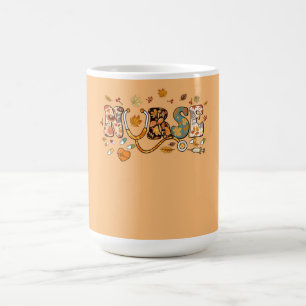 Taza De Café Enfermería Día de Acción de Gracias Stethoscope En