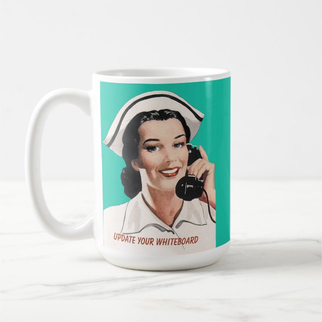 Taza De Café Enfermero de enfermería divertida (Izquierda)