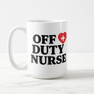 Taza De Café Enfermero de oficina fuera de servicio Coffee Mug