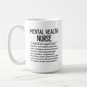 Taza De Café Enfermero de salud mental