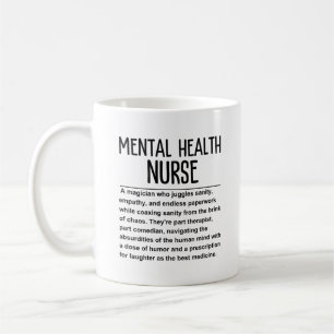 Taza De Café Enfermero de salud mental