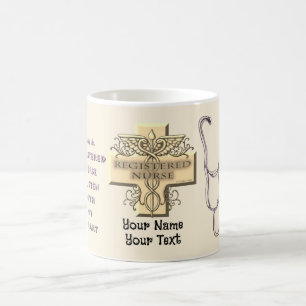 Taza De Café Enfermero de Stethoscope