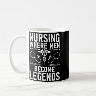 Taza De Café enfermero masculino estudiante hombre enfermeros M