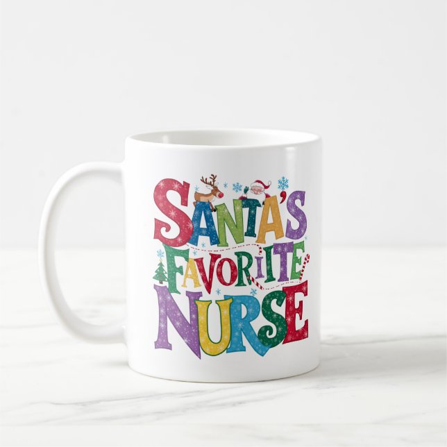 Taza De Café - Enfermero - Santa (Izquierda)