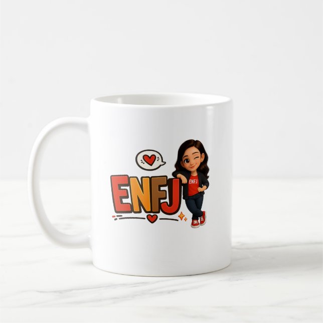 TAZA DE CAFÉ ENFJ (Izquierda)