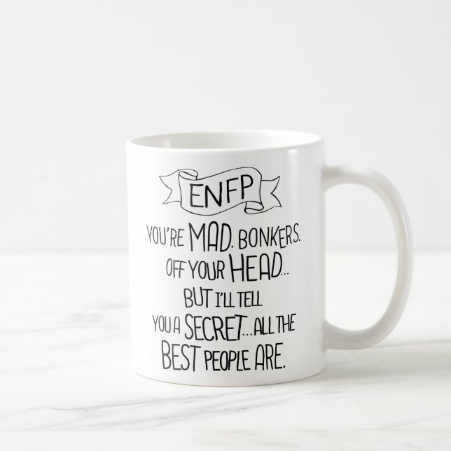 Taza De Café ENFP el Inspirer (Derecha)