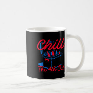 Taza De Café Enfría el 4 fuera divertido 4 de julio cerveza pat