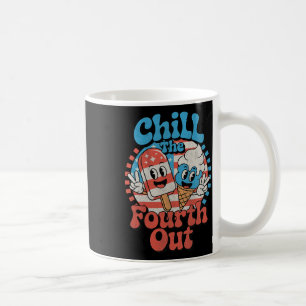 Taza De Café Enfría El Cuarto De Salida Divertido 4 De Julio Pa