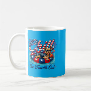 Taza De Café Enfría El Cuarto De Salida Divertido Yorkie Amante